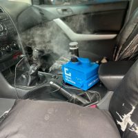 Higienização da Viatura